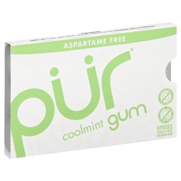 Coolmint Gum (Pur), 9pcs