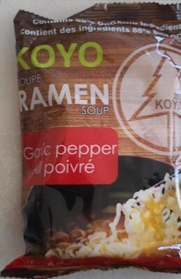 Ramen Garlc Peppr (Koyo), 60g