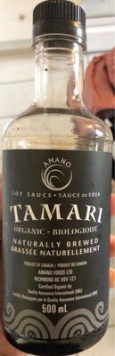 Tamari Soy Sauce (Amano), 500ml