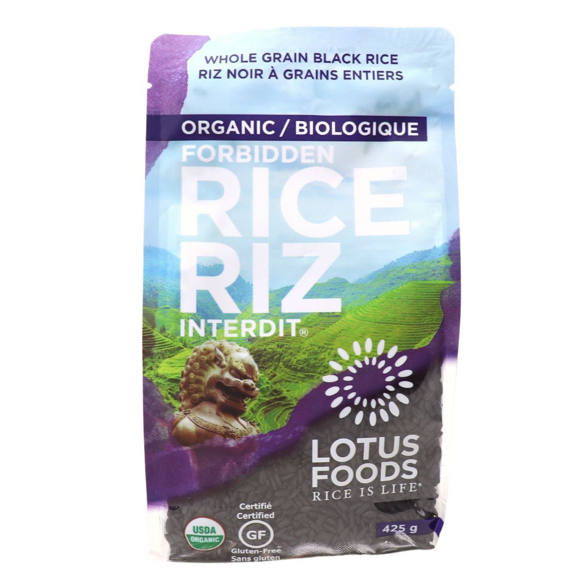 Rice Black Forbidden (Lotus), 425g