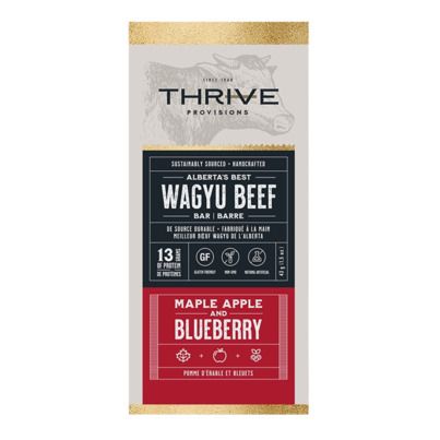 Wagyu Beef Bar Apple/BluBrry (Thrive), 43g