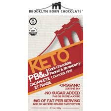 Choc Bar Keto Straws-Peanut (Brooklyn), 60g