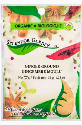 Ginger pwdr org (Splendor), 35g