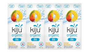 Juice Pineapple Mango Org (Kiju), 4x200ml