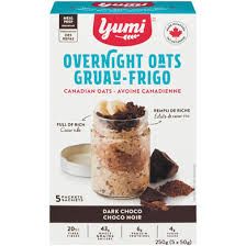 Overnight Oat Dk Choc (Yumi), 250g