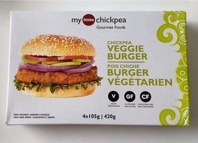 Veggie Burger Chickpea (LittleChick), 400g