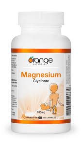 Magnesium Glyc. 180mg (Orange), 60vcaps