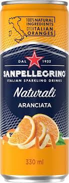 Soda Aranciata Can (Pellegrino), 330ml