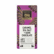 Choc Bar 60% Dark Caram&amp;Salt (Endangered), 85g