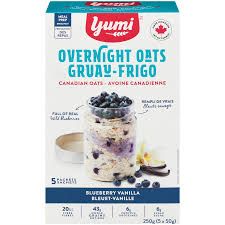 Overnight Oat Blueberry Vanilla (Yumi), 250g