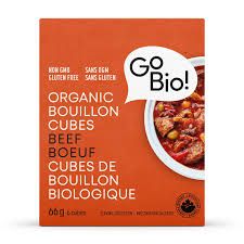 Bouillon Cubes BEEF GF ORG (GoBio), 66g