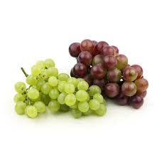 Grapes Red/Green Seedless Org, 1 lb