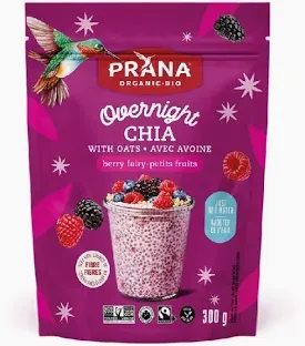Chia Protein Berry Overnight (Prana), 260g