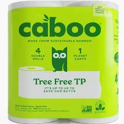 Toilet Paper Biodegr 2-Ply (Caboo), 4x300