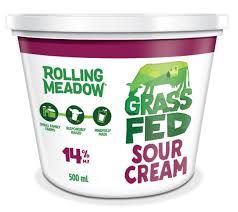 Sour Cream Grass-Fed (RollingMeadow), 500ml