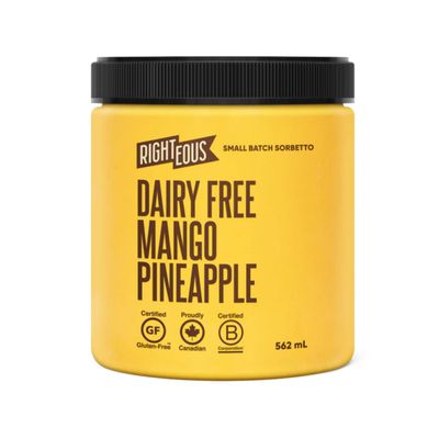 Sorbetto Mango Pineapple (Righteous), 562ML