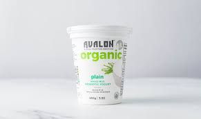 Yogurt 3.5% Plain Org (Avalon), 650g
