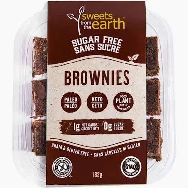Brownies Sugar Free (Sweets from the Earth), 132g