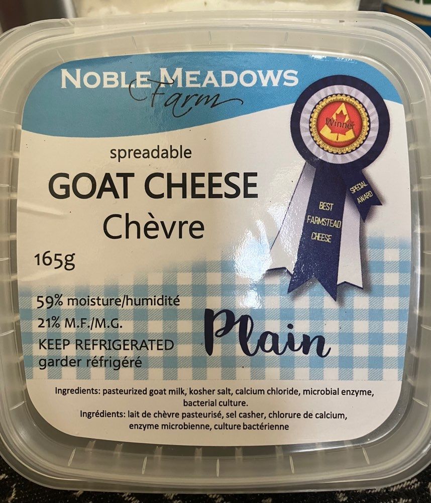 Goat Cheese Spread Plain (Noble), 165g