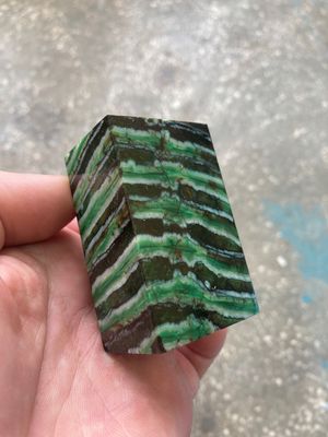 Mammoth tooth block stabilized for knifehandl and handmade 2.55-1.49-1.18 inch T418