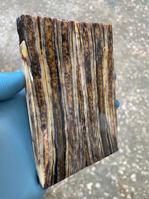 Mammoth tooth scales stabilized pair for knifehandl and handmade
#mammoth #tusk #mammothscales #mammothblock #knifehandlematerial #knifemakingcommunity #knifehandles #knifemakingsupplies #knifescales 
