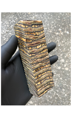 mammoth tooth block for knifehandl