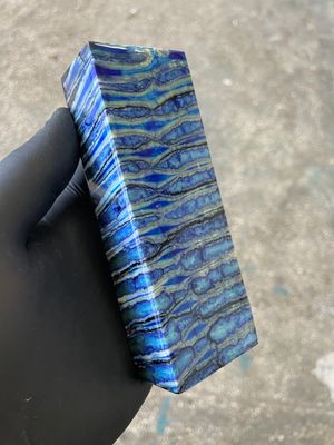 Mammoth tooth block stabilized for knifehandl and handmade 5.11-1.77-1.1 inch TTH13
