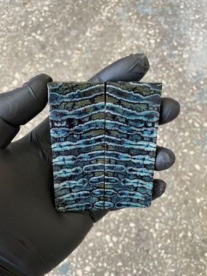 ​Mammoth tooth knife scales for pocket knifehandl 3.54-1.18-0.27 inch MTT19