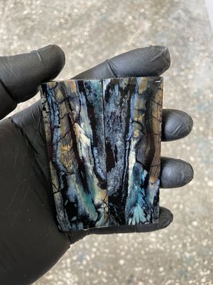 ​Mammoth tooth knife scales for pocket knifehandl 3.54-1.18-0.27 inch MTT52