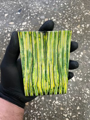 Mammoth tooth scales pair  stabilized for knifehandl 5.11-1.77-0.39 inch TOS35