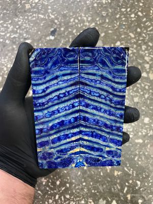 Mammoth tooth scales pair  stabilized for knifehandl 5.11-1.77-0.39 inch TOS40