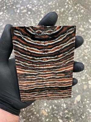 Mammoth tooth scales pair  stabilized for knifehandl 5.11-1.77-0.39 inch TOS45