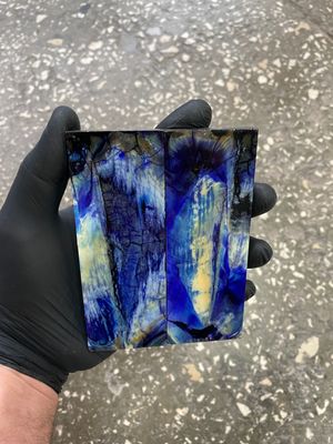 Mammoth tooth scales pair  stabilized for knifehandl 5.11-1.77-0.39 inch TOS56