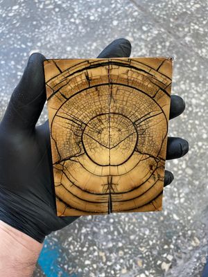 Mammoth tusk knife scales 5.19-1.81-0.39 inch MTS70