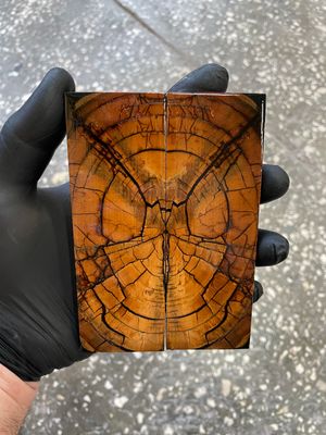 Mammoth tusk knife scales 5.19-1.81-0.39 inch MTS51