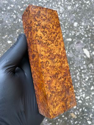 amboyna burl stabilized