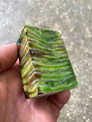 mammoth tooth stabilized spacer block for knife handle T32