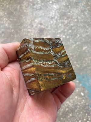 woolly mammoth tooth spacer block stabilized knifemaking material