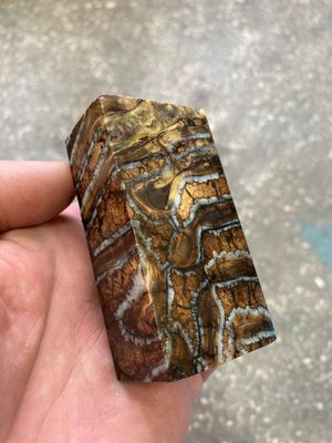 woolly mammoth tooth spacer block stabilized knifemaking material