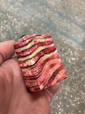 woolly mammoth tooth spacer block stabilized knifemaking material