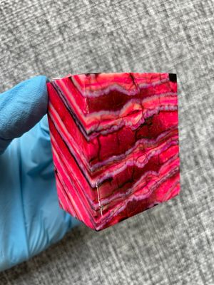 mammoth tooth stabilized spacer block for knife handle T692