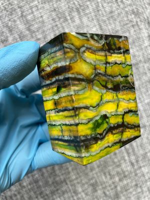 woolly mammoth tooth spacer block stabilized knifemaking material