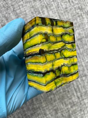 mammoth tooth stabilized spacer block for knife handle T730