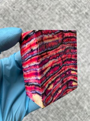woolly mammoth tooth spacer block stabilized knifemaking material
