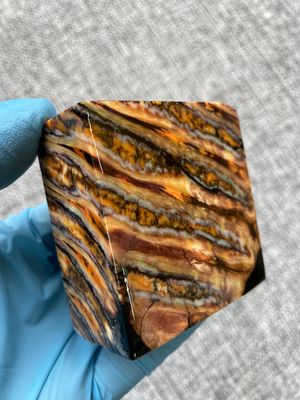 woolly mammoth tooth spacer block stabilized knifemaking material
