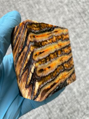 mammoth tooth stabilized spacer block for knife handle T671
