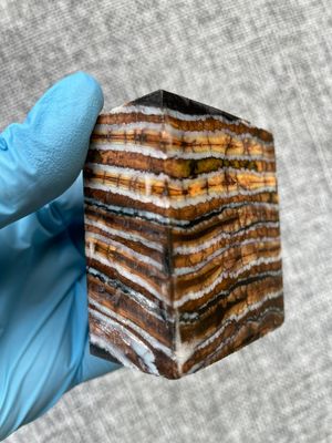 woolly mammoth tooth spacer block stabilized knifemaking material