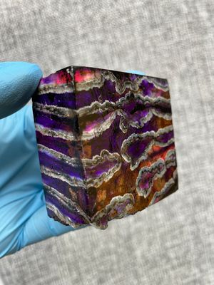 mammoth tooth stabilized spacer block for knife handle T735