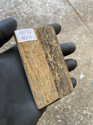 premium mammoth bark tusk knife scales for custom knife