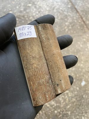 premium mammoth bark tusk knife scales for custom knife